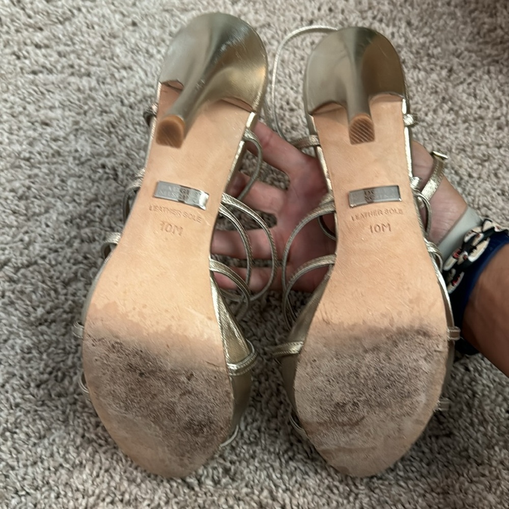 Badgley Mischka strap heels - Picture 3 of 5